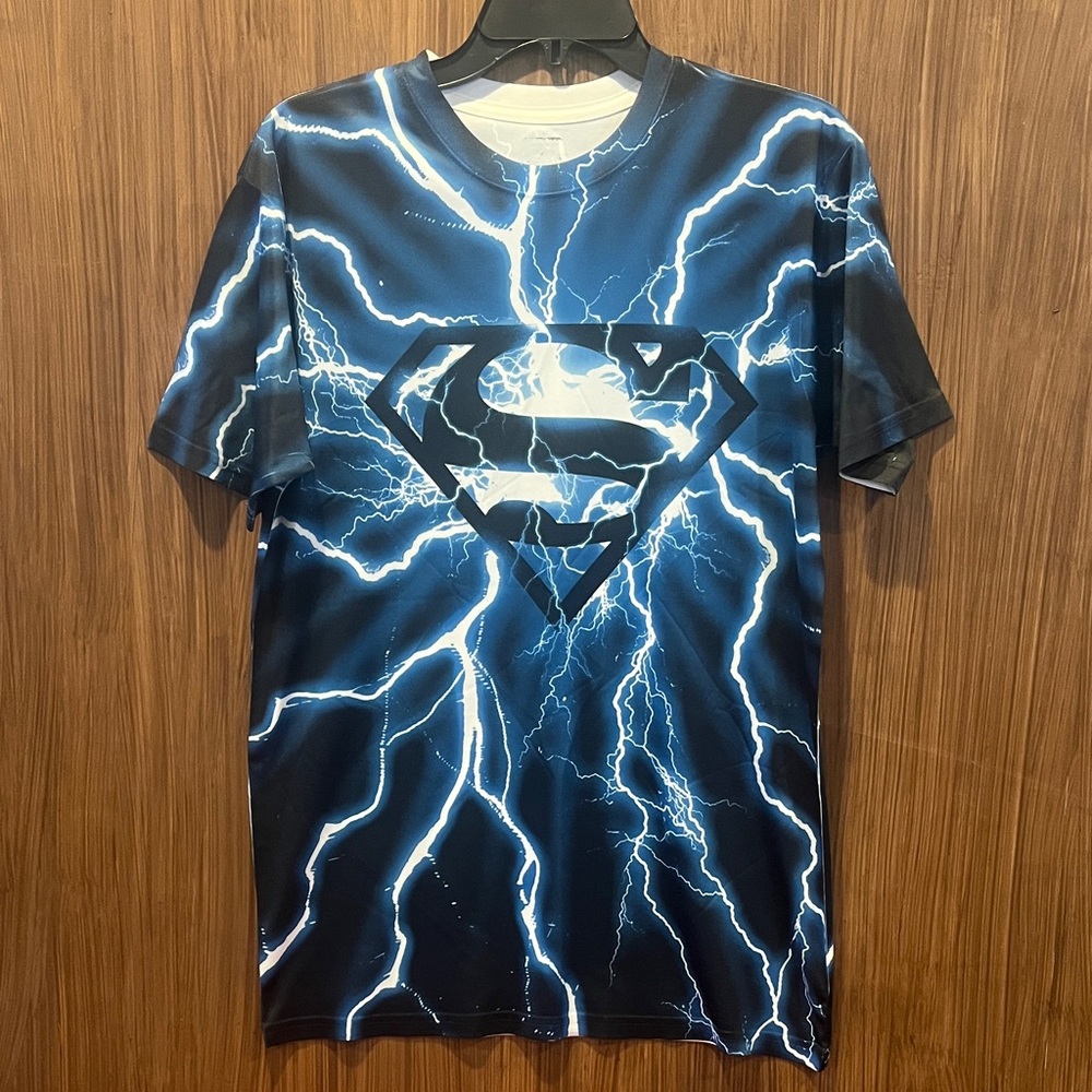 DC Comics Lightning Bolt Superman T-Shirt
